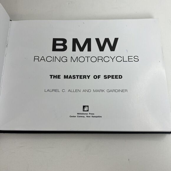BMW Racing Motorcycles The Mastery Of Speed Hardcover Book - Picture 3 of 3